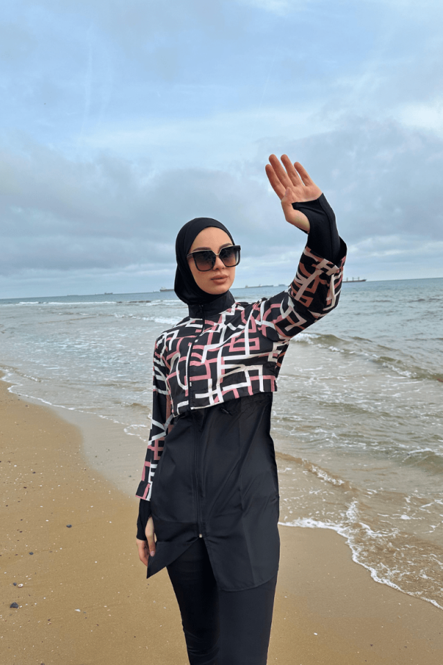 Pera Harf Tam Tesettür Mayo