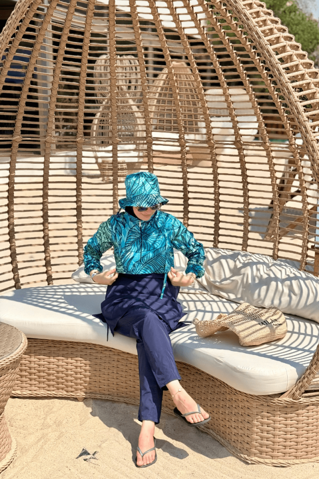 Yaprak Tam Tesettür Mayo